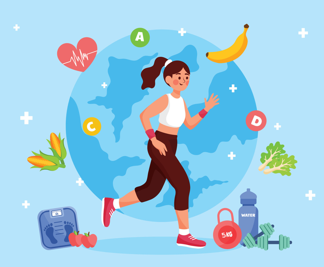 Doing Healthy Lifestyle Balance | FreeVectors Lifestyle Product Upselling Strategies That Work