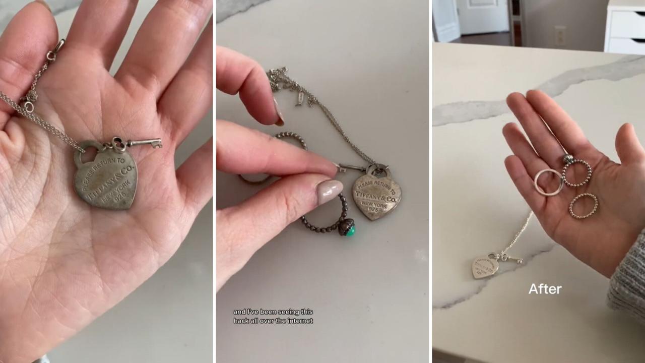 How to clean tarnished silver jewellery effectively?