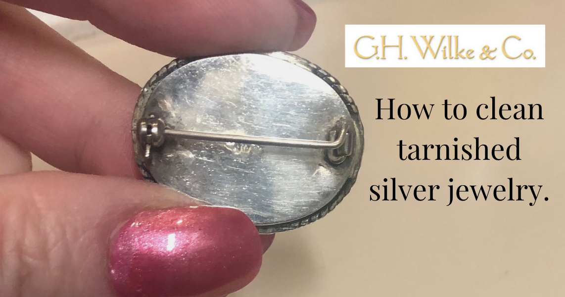 How to clean tarnished silver jewellery effectively?